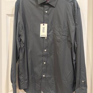 UNTUCKit Charcoal Men's Dress Shirt